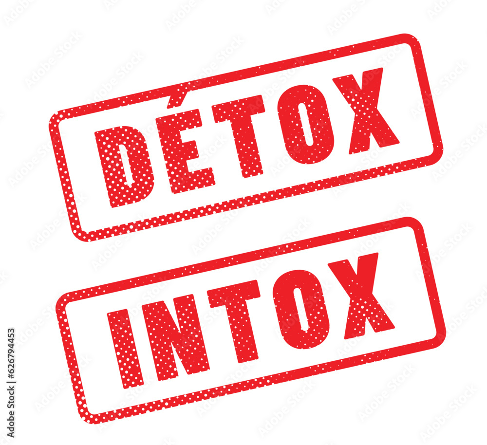 tampon rouge intox et détox