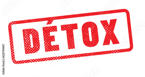 tampon rouge intox et détox