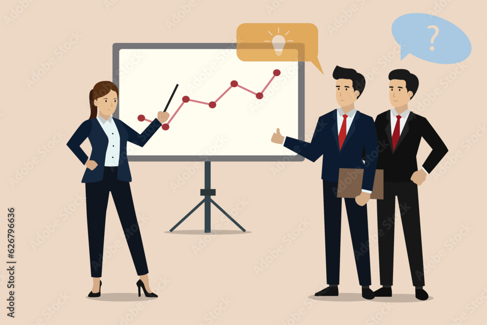 Work meeting and discussion for get solution concept, smart businesswomen and businessmen. With whiteboards and graphs to get to maximum results. Work meeting and discussion for get solution concept, smart businesswomen and businessmen. With whiteboards and graphs to get to maximum results.