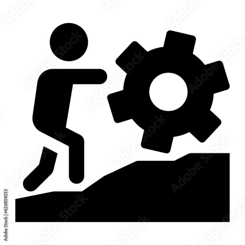 Hard Work Icon