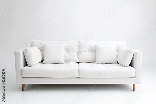  interior sofa with white background Generative AI © midart