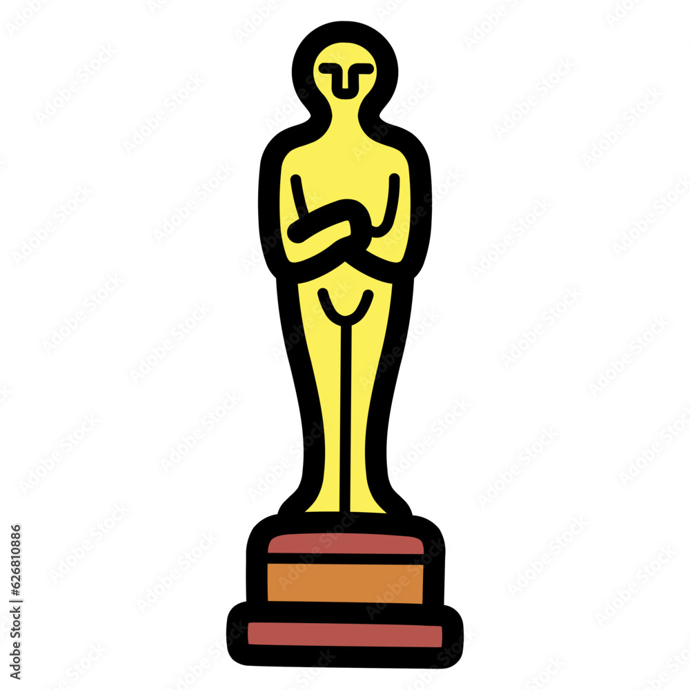 oscar filled outline icon style oscar filled outline icon style
