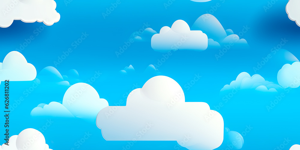 Blue background abstract - Generative AI Blue background abstract - Generative AI