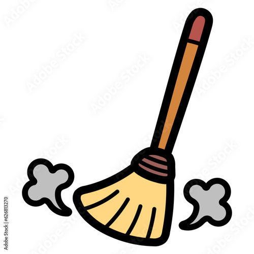 sweep filled outline icon style