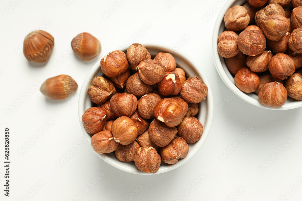 Healthy food and healthy nutrition concept, nuts - hazelnut Healthy food and healthy nutrition concept, nuts - hazelnut