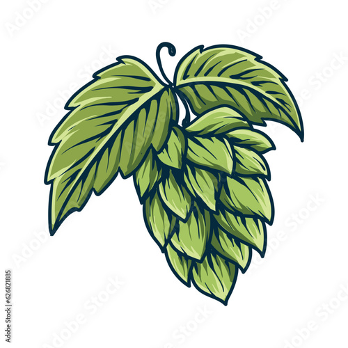 craft beer growing hops fruit