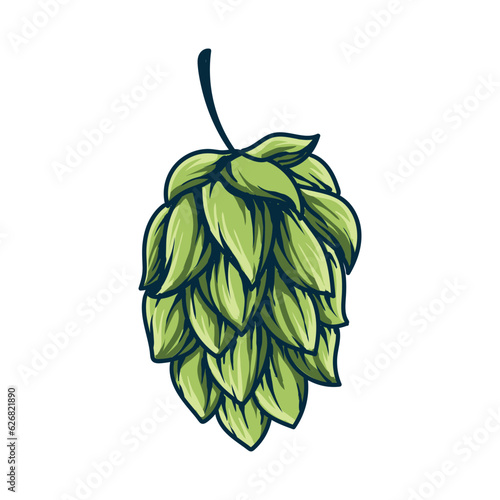 craft beer growing hops fruit