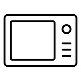 Outline Microwave icon
