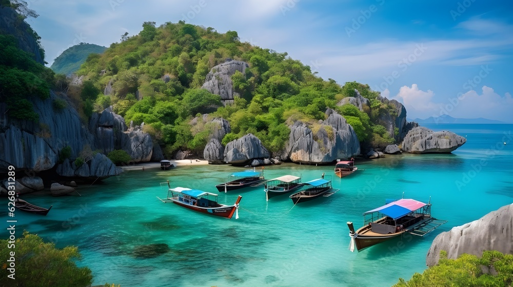 Obraz premium Enchanting Moments in Krabi