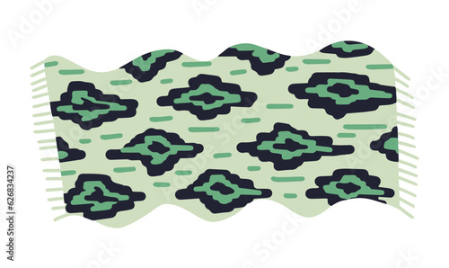 blankets and tablecloths for a picnic. carpets and towels made of fabric for the bedroom