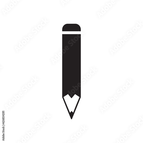 Pencil Icon Vector Illustration Symbol
