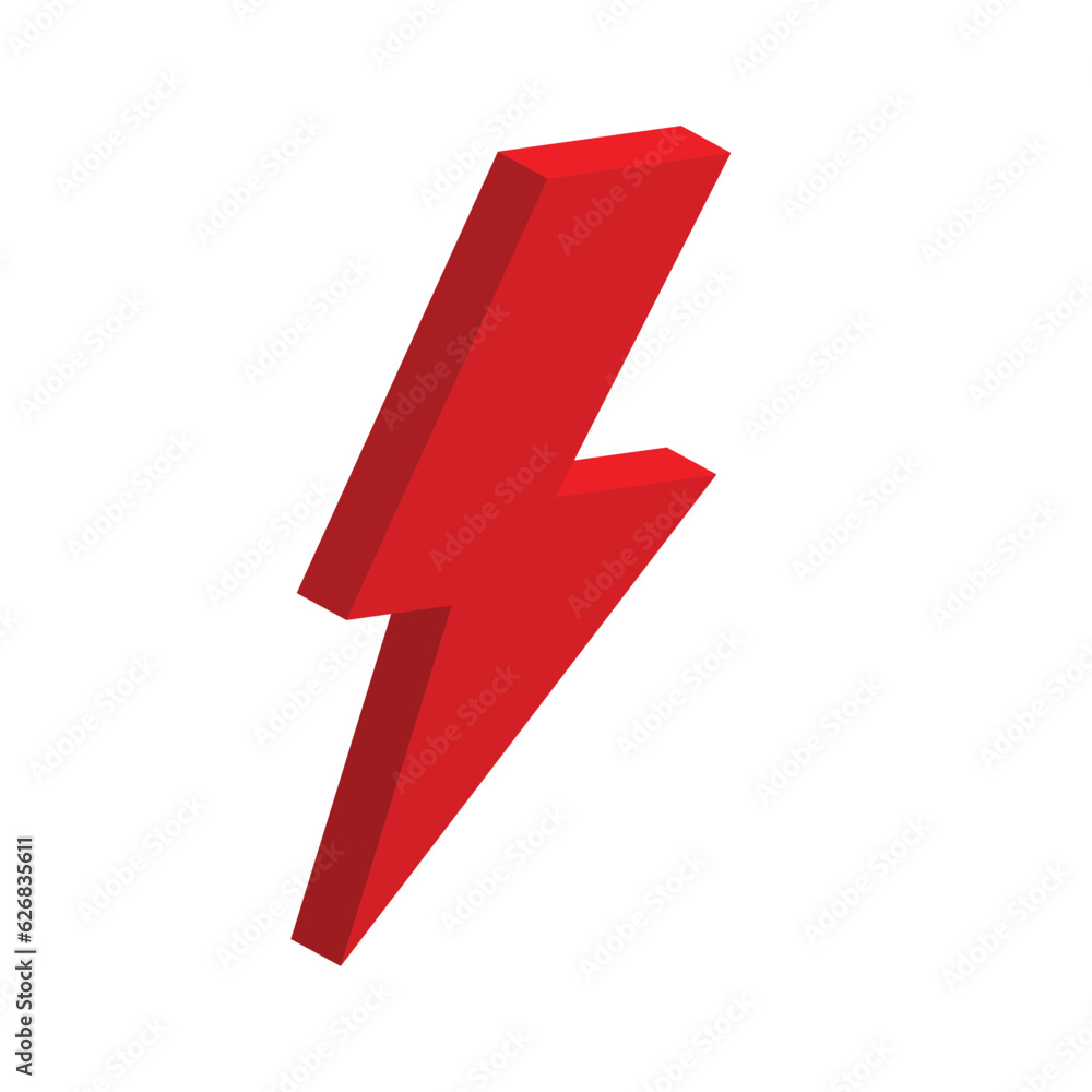 vector design of electricity or Lightning symbol vector design of electricity or Lightning symbol