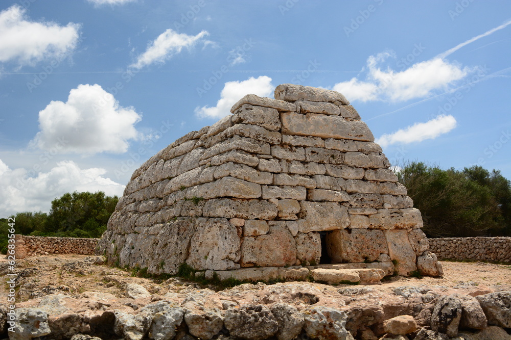 Naveta d'Es Tudons. Menorca. Balearic islands. Spain