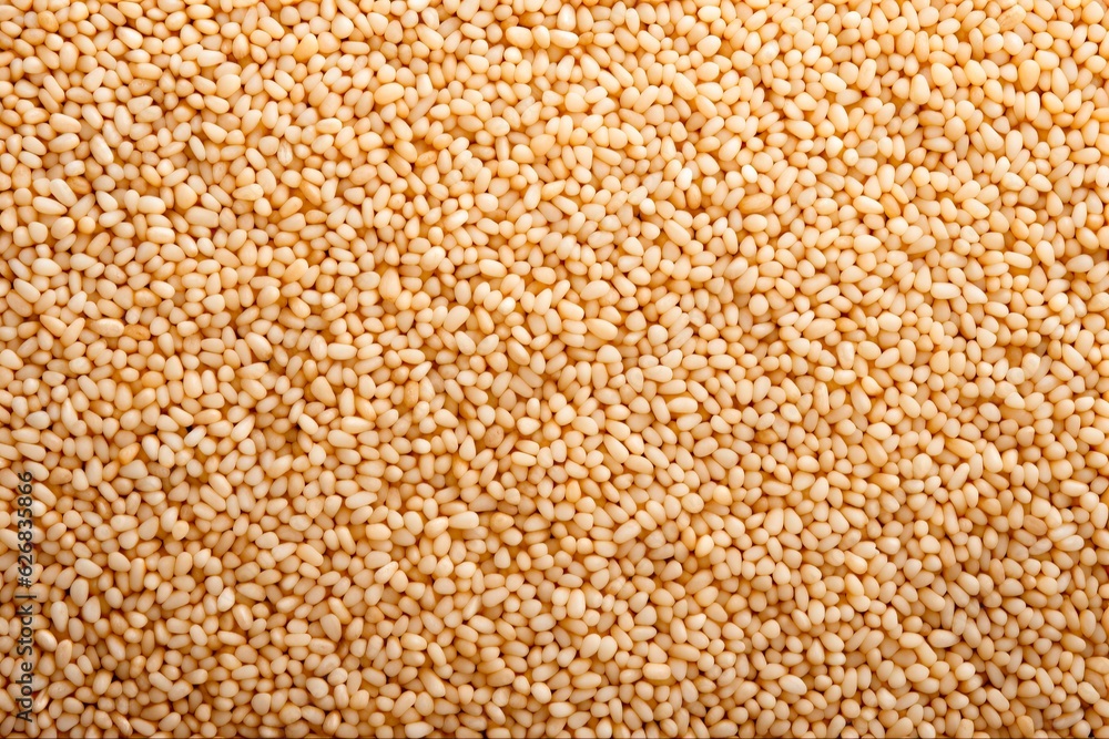 Sesame Seeds Texture. Sesame Seed Background on Top View. Great for Wallpaper and Large-Scale Designs. Perfect for Seasoning, Spices and Cooking. Generative AI Sesame Seeds Texture. Sesame Seed Background on Top View. Great for Wallpaper and Large-Scale Designs. Perfect for Seasoning, Spices and Cooking. Generative AI