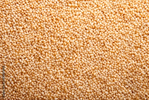 Sesame Seeds Texture. Sesame Seed Background on Top View. Great for Wallpaper and Large-Scale Designs. Perfect for Seasoning  Spices and Cooking. Generative AI
