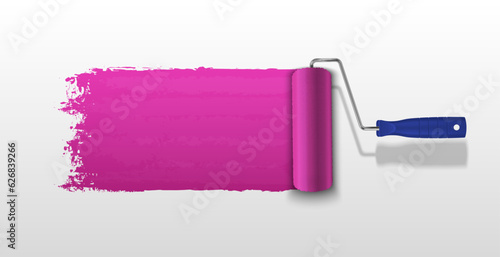Painting Roller Illustration