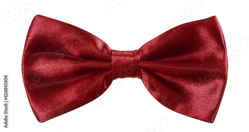 Cuadro en lienzo Red bowtie cut out