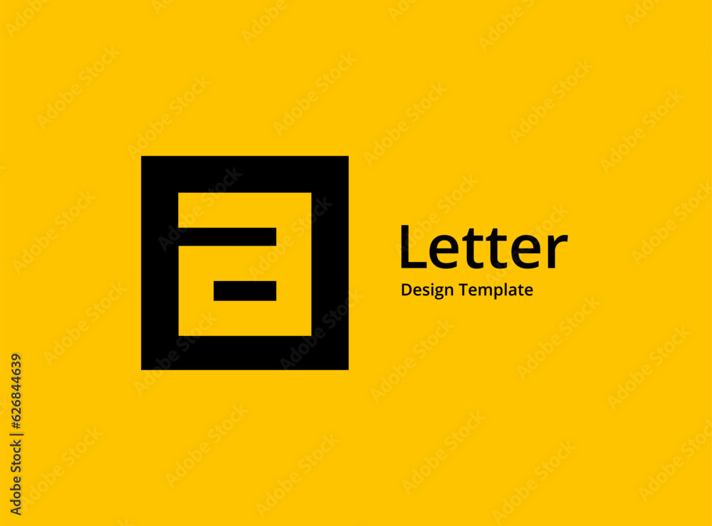 Letter A logo icon design template elements