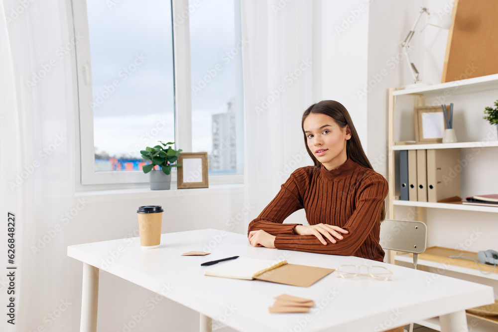 teenager exam table schoolgirl preparation notebook desk girl education student teenager exam table schoolgirl preparation notebook desk girl education student
