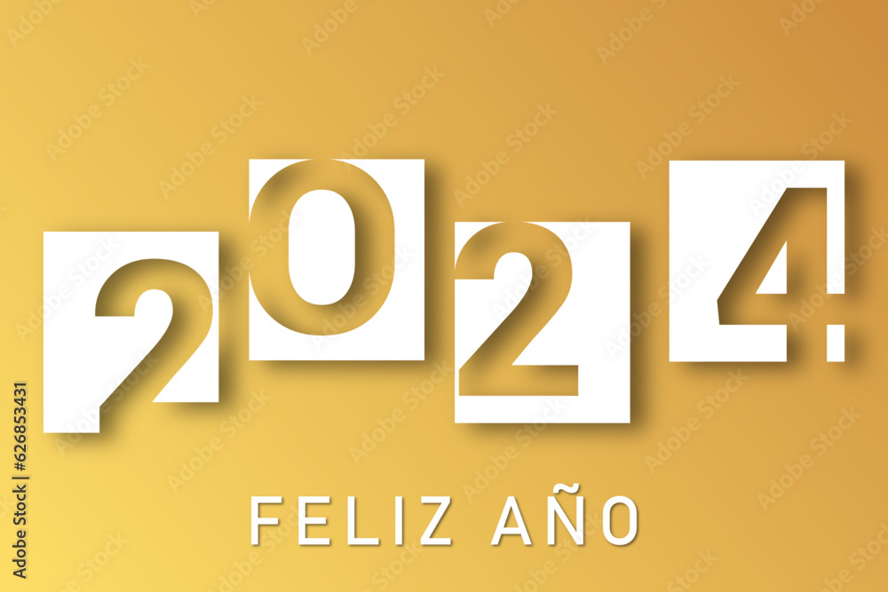 2024 - feliz año nuevo 2024 - feliz año nuevo