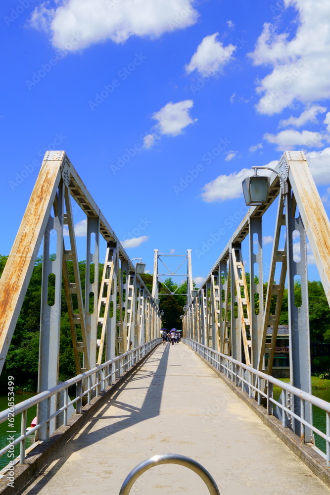 岡山城近くの月見橋