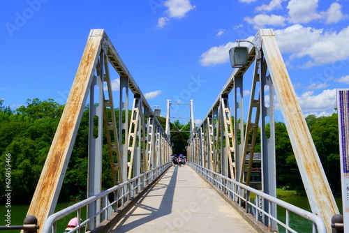 岡山城近くの月見橋