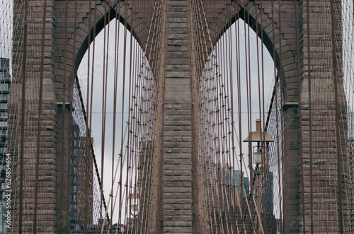 the Brooklyn bridge, New York, Brooklyn, 2023