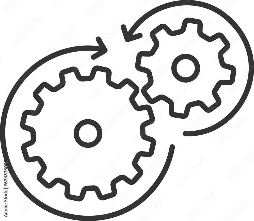 Metal gears and cogs vector. Gear icon flat design. Mechanism wheels logo. Cogwheel concept template. Metal gears and cogs vector. Gear icon flat design. Mechanism wheels logo. Cogwheel concept template.
