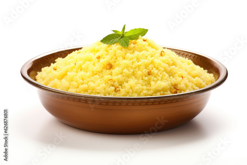 Traditional Brazilian couscous. Generative ai