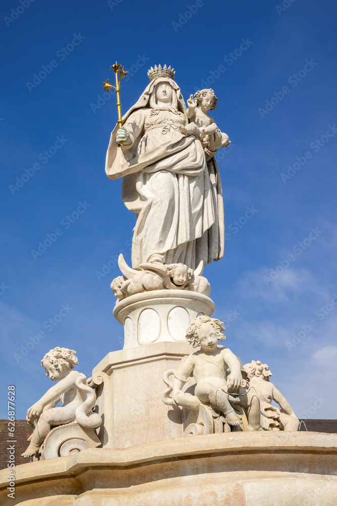 madonna statue at Burghausen Germany