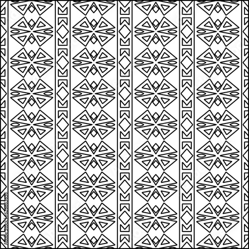 Stripes shapes. Simple line pattern. Black and white pattern. Minimalistic background for web page, textures, card, poster, fabric, textile.