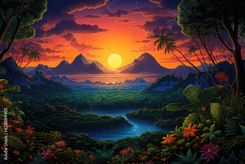 Jungle Island Wallpaper 