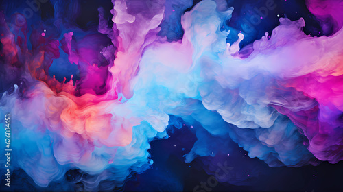 abstract background with fluid patterns in vibrant purples