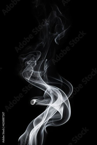 Flowing Smoke created with GenAI