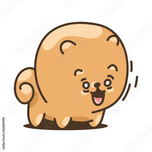 Pomeranian Dog Sticker