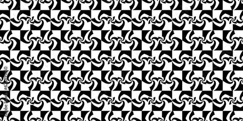 Turntables on a monochrome checker background. Vector pattern with a texture of turntables. Design for textile  fabric  clothing  curtain  rug  batik  ornament  background  wrapping.