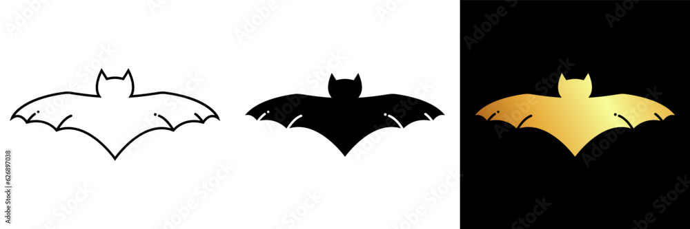 The Bat Icon depicts a flying mammal with wings and a nocturnal lifestyle. Bats are known for their unique ability to navigate in the dark using echolocation.