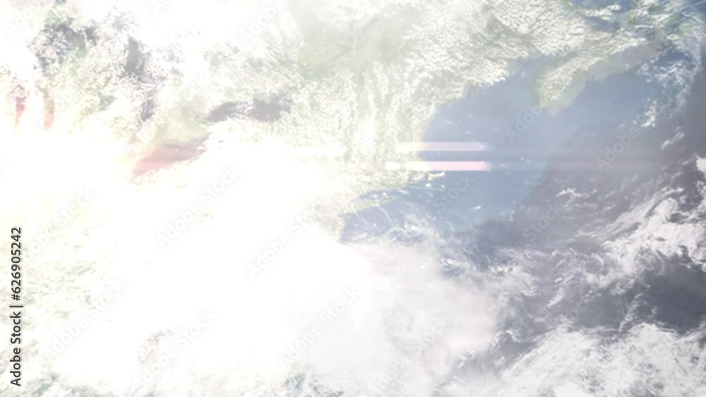 Zoom in from space and focus on Greenwich, Connecticut, USA. 3D Animation. Background for travel intro. Elements of this image furnished by NASA Zoom in from space and focus on Greenwich, Connecticut, USA. 3D Animation. Background for travel intro. Elements of this image furnished by NASA