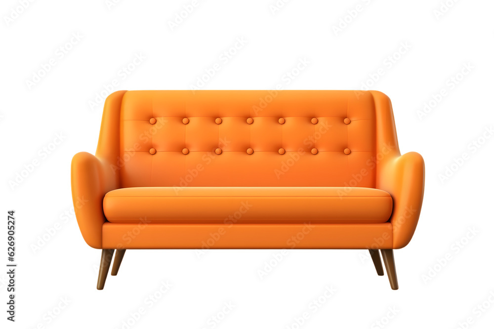 sofa for modern living room reception or lounge single object realistic design illustration sofa for modern living room reception or lounge single object realistic design illustration