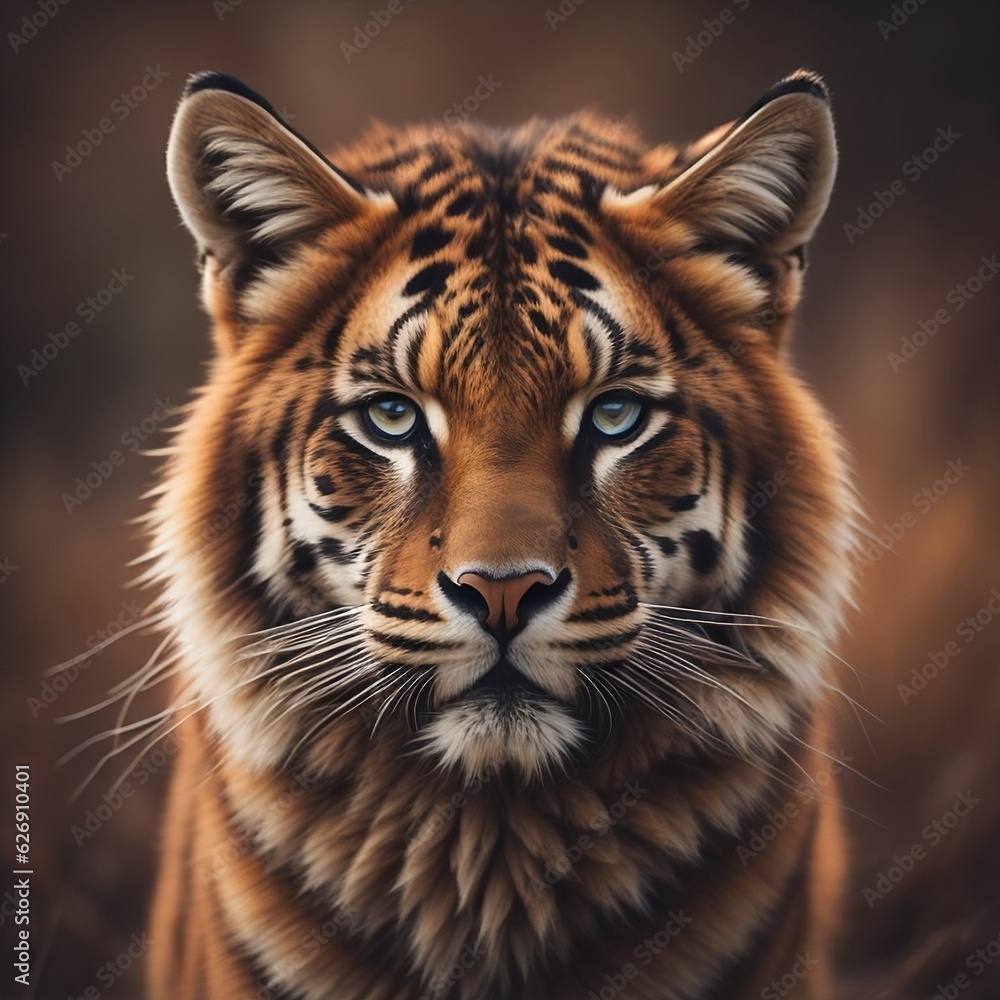 Naklejka premium Tiger