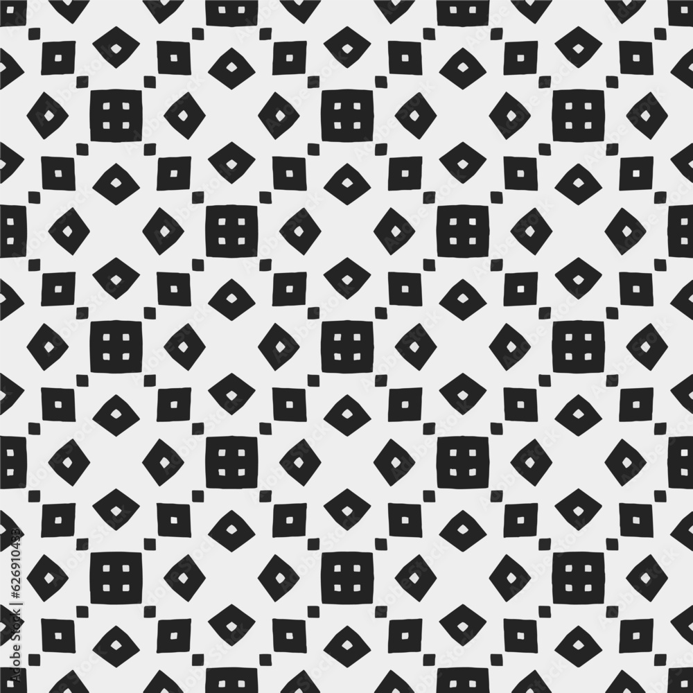 Simple texture. Black and white color. seamless repeating pattern. Minimalistic background. Monochrome art.
Simple texture. Black and white color. seamless repeating pattern. Minimalistic background. Monochrome art.