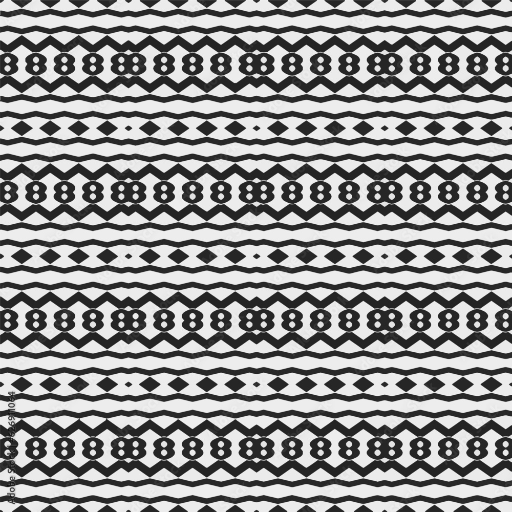 Simple  texture. Black and white color. seamless repeating pattern. Minimalistic background. Monochrome art. 