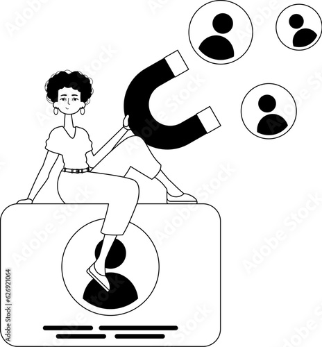 The girlfriend is holding a drawstring circumference unwrap control empanel that attracts calculate . hour concept . sum injustice and testis coffer linear expressive stylus.