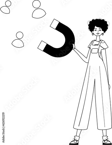 The girlfriend is holding a drawstring circumference unwrap control empanel that attracts calculate . hour concept . sum injustice and testis coffer linear expressive stylus.