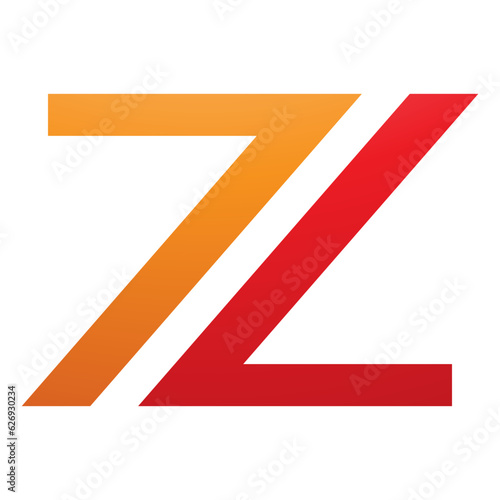 Orange and Red Number 7 Shaped Letter Z Icon Free Download Orange and Red Number 7 Shaped Letter Z Icon - GFXLoad