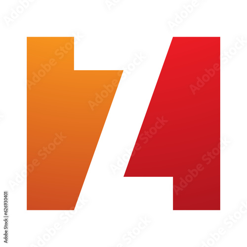 Free Download Orange and Red Rectangle Shaped Letter Z Icon - GFXLoad