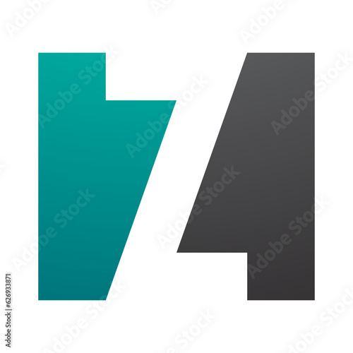 Free Download Persian Green and Black Rectangle Shaped Letter Z Icon - GFXLoad