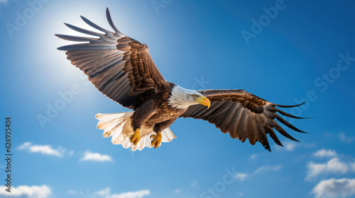 bald eagle in flight © RDO