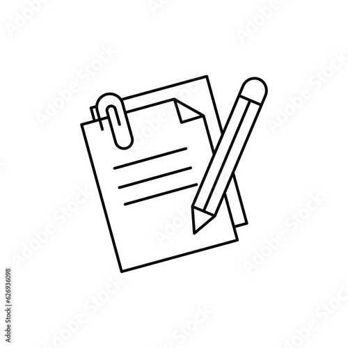 conclusion icon. outline icon