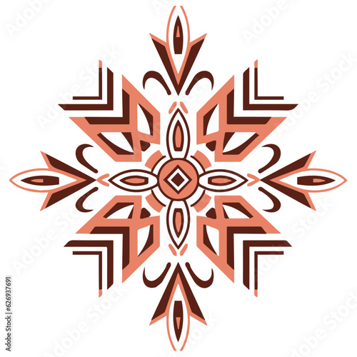 Native American graphic design ornament tribal tattoo totem